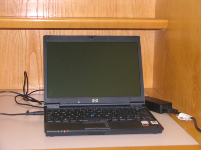 HP 2510p from the front