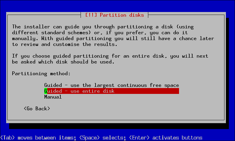 Guided Partitioning