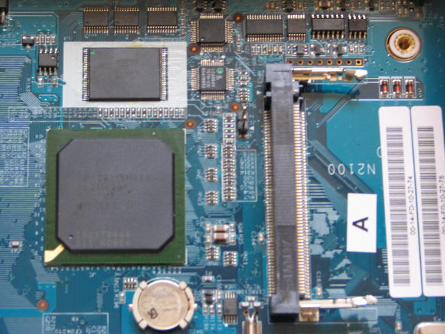 CPU and mini-PCI