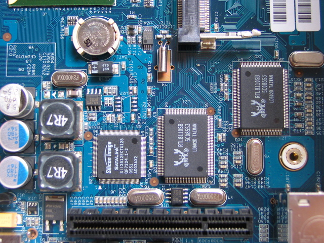 SATA and Ethernet chips