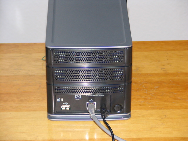 The HP mv2120 from the back