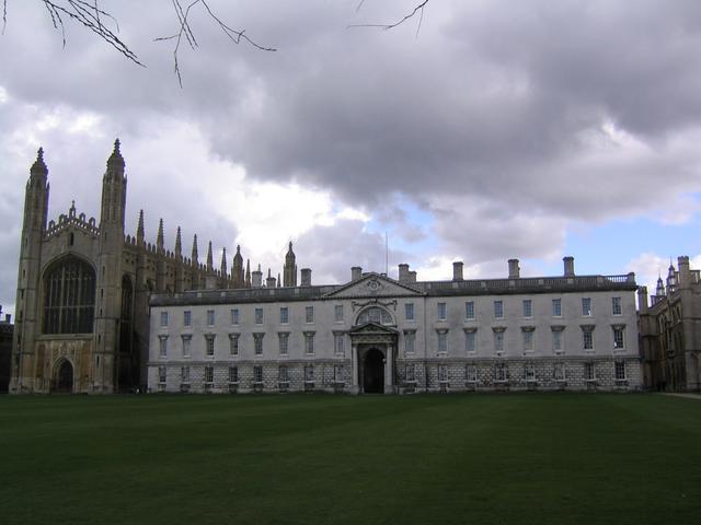 Back of Kings, showing the chapel