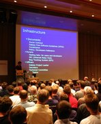 Martin at LinuxTag 2004